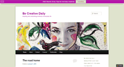 Desktop Screenshot of becreativedaily.com